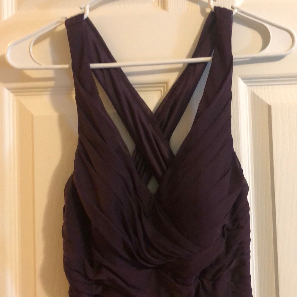 Purple David’s Bridal Dress